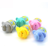 Top fabricant de sacapuntas en forme d'éléphant, fournitures de papeterie, taille-crayon personnalisé, petit taille-crayon mignon pour enfants, Offres Spéciales