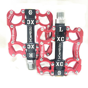 Pedales de Bicicleta de Montaña de Aleación de Aluminio CNC, 3 Rodamientos, Antideslizantes, Ultraligeros, Pedales MTB - Product Image 1