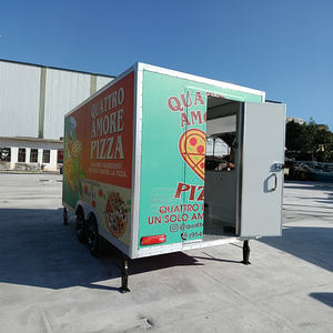 Camión de Comida Móvil, Remolque de Catering Totalmente Equipado, Carrito de Café, Helados, Hot Dogs, BBQ, Pizza, con Cocina Completa - Product Image 6