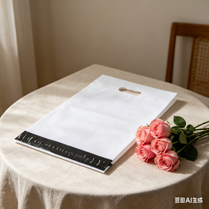 Sobres de polietileno premium con asa, impermeables y autosellantes para ropa, calzado, bolsos, textiles para el hogar y gestión de pedidos de comercio electrónico. - Product Image 1