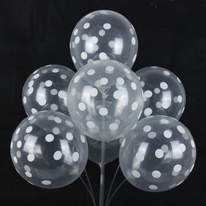 Globos de Helio Impresos de 12, 18 y 36 Pulgadas, Globos Redondos Personalizados con Número de Cumpleaños, Globos Transparentes de Látex - Product Image 4