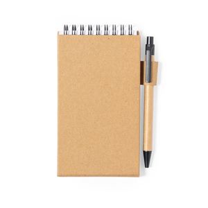 Carnet de notes promotionnel en papier kraft recyclé avec support de téléphone personnalisé et stylo – Édition éco-responsable – Meilleures ventes - Product Image 2