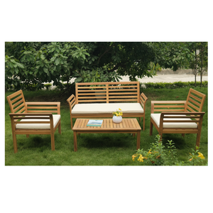 Ensemble de canapés modernes pour la maison, en bois d'acacia Minh Phuoc, 2 pièces, pour salon, en provenance du Vietnam - Product Image 1