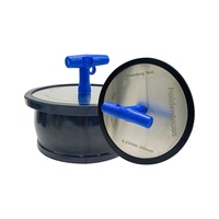 IMPA232481 HEDON TOOLS Bouchon de vidange en acier inoxydable avec pince, bouchon d'étanchéité anti-fuite pour tuyau d'égout