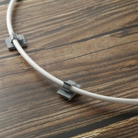Support mural auto-adhésif en plastique pour raccords de tuyaux en PE 1/4 "3/8" pour filtres à eau
