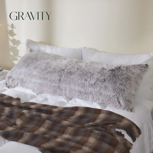 כרית גוף ארוכה לשינה מפרוות ארנבת רכה עם קצף זיכרון לטיפול בצוואר למבוגרים - Product Image 2