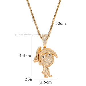 Collar con Colgante de Niño de Dibujos Animados, Joyería con Dije de Personaje para Niños y Adultos - Product Image 5