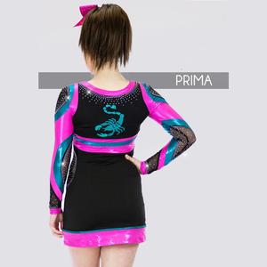 Uniformes personalizados para chicas jóvenes, material de LICRA brillante - Product Image 2