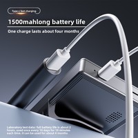 Caméra d'otoscope endoscopique sans fil HD1080P 5MP avec diamètre de 3,5 mm et écran de 4,3 pouces pour l'élimination du cérumen chez les enfants
