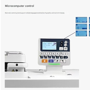 Gorra de béisbol con <span class=keywords><strong>ojales</strong></span>, máquina de ojal, máquina de ojal, Panel de botones computarizado - Product Image 6