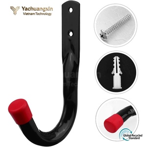 Ganchos en Forma de U Negros con Tapas Rojas para Reparación Mecánica, Juego de Herrajes - Product Image 2