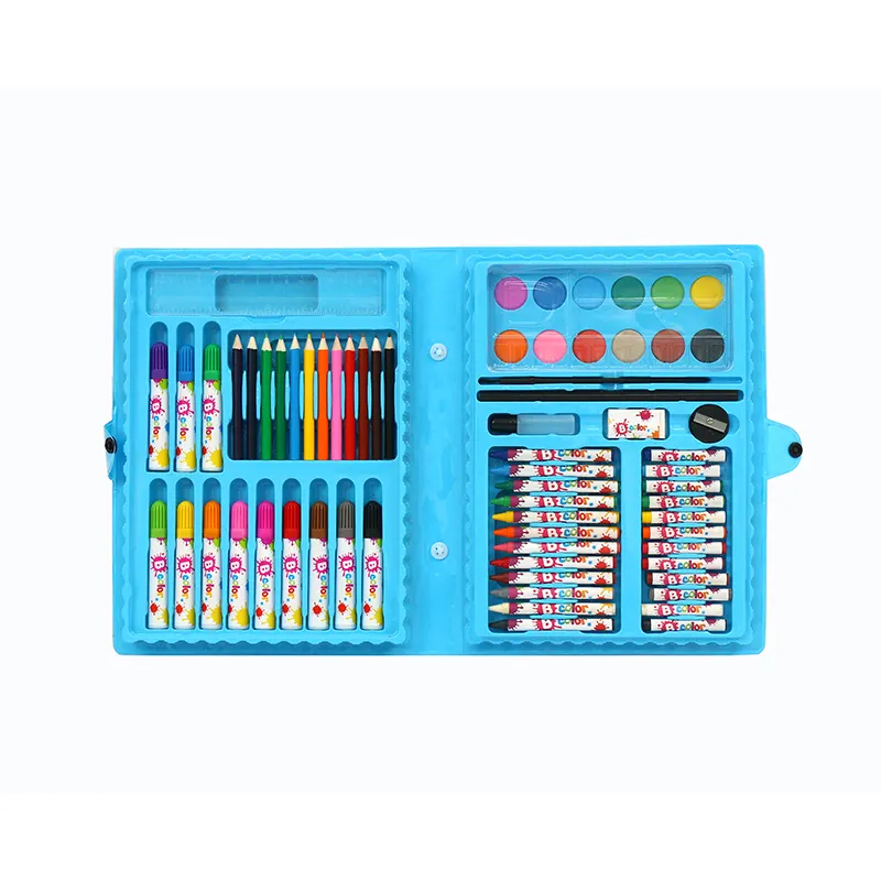 2022 New Design School Supplies Back to school stationery set With Color Pencils Marker Pens For School Student
