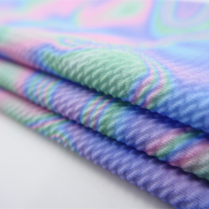 ใหม่ที่กำหนดเองโลโก้ Jacquard ตัดชิ้นลิเวอร์พูลไม่มี MOQ พิมพ์ถัก Bullet ผ้าสำหรับ Big Bow Headbands - Product Image 3