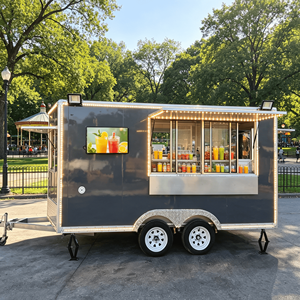 Trailers Fully Equipped Us Standards Outdoor Hamburger Food Coffee Shop Cart Pizza Taco Truck - Product Image 6