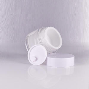 Biểu Tượng Tùy Chỉnh Sang Trọng Acrylic Kem Container 10G 20G Màu Trắng Màu Đỏ Màu Xanh Lá Cây Acrylic Nhựa Skincare Eye Mặt Kem <span class=keywords><strong>Jar</strong></span> - Product Image 3
