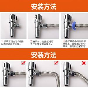 Tuyau ondulé en acier inoxydable Chengming 1/2 pouce, flexible, pour alimentation en eau, robinet, toilettes, plomberie - Product Image 5