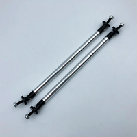 Barre de liaison réglable universelle noire FTHP pour accessoires de modification de carrosserie automobile