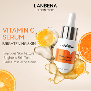Suero Facial Antienvejecimiento con Vitamina C LANBENA para Iluminar, Blanquear e Hidratar la Piel 30ml - Product Image 2