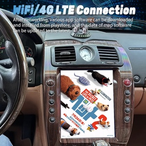 12.1inch Vertical Screen Android Carplay for Maserati QP Quattroporte 2004-2012 Radio Car GPS Navigation Multimedia Video <b>Player</b> - Product Image 2