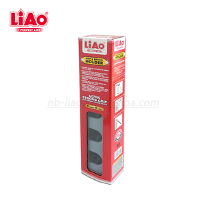 <span class=keywords><strong>Support</strong></span> <span class=keywords><strong>mural</strong></span> <span class=keywords><strong>pour</strong></span> <span class=keywords><strong>balai</strong></span> et serpillière LiAo, organisateur d'outils de nettoyage en plastique avec 4 crochets et 3 pinces - Product Image 6