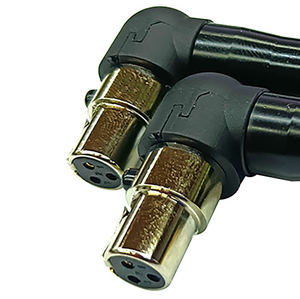 <span class=keywords><strong>Mini</strong></span> veste de téléphone TRS stéréo à angle droit de 3.5mm vers adaptateur femelle <span class=keywords><strong>MINI</strong></span> <span class=keywords><strong>XLR</strong></span> à 3 broches - Product Image 3