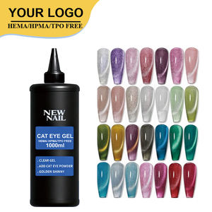 新しいトレンド美容製品エコフレンドリー非毒性高級ジェルポリッシュ月光ハイシャインバルクキャッツネイルポリッシュジェル - Product Image 2