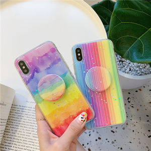 <span class=keywords><strong>Coque</strong></span> de luxe souple à paillettes pour iphone, compatible modèles 6s, 7, 8 plus, 11 Pro Max, X, XR, XS, <span class=keywords><strong>huawei</strong></span> P20, <span class=keywords><strong>P30</strong></span> Pro <span class=keywords><strong>Lite</strong></span>, scintillante, arc-en-ciel - Product Image 4