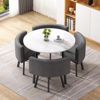 Vente en gros prix d'usine ensemble table à manger moderne et durable table à manger 4 places et chaises de salle à manger pour meubles de maison