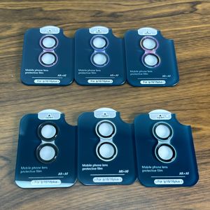 Pellicola Protettiva in Vetro Temperato Corning con Struttura a Scala Metallica <span class=keywords><strong>Eagle</strong></span> Eye per Fotocamera Posteriore iPhone 16 Pro Max 15 Pro 14 13 - Product Image 5