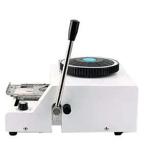 68/72 Characters ID VIP Card Embosser For Write Letters And Number embossing machine