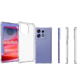Para <span class=keywords><strong>Motorola</strong></span> G30 G10 <span class=keywords><strong>X40</strong></span> <span class=keywords><strong>Edge</strong></span> 50 Ultra 40 Pro 5G Soft Tpu Funda transparente a prueba de golpes <span class=keywords><strong>Edge</strong></span> 50 Fusion - Product Image 1