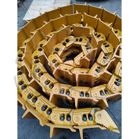Pièces de train de roulement pour excavatrice HS, chaînes de chenilles, ensemble de maillons de chenilles pour bulldozer lourd D6d, D4, D4d, D4h, D6h, D8t, D8h, D8n, D85e, Pc200, Pc130, Ex120