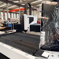 Máquina Láser de Corte de Metal de Mesa Única 1500W-6000W, Sierra de Chapa de Alta Precisión, Máquina de Grabado de Paneles, CE, Directo de Fábrica