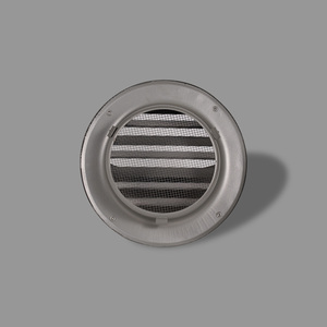 Grilles de ventilation murales modernes en acier inoxydable pour système CVC, étanches, pour hotte de cuisine, ISO 9001, marque HSTUBE, 4 pouces - Product Image 2