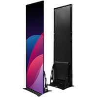 Écran d'affichage vidéo numérique LED intérieur P2.5 avec indice de protection IP65 pour utilisation dans les centres commerciaux, haute luminosité, garantie 5 ans