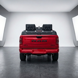 Capot de benne modulaire professionnel en aluminium pour RAM 1500 2500 <span class=keywords><strong>Toyota</strong></span> Tundra 2019, semi-hauteur, robuste, pour pick-up - Product Image 4