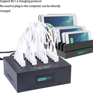 Concentrador USB 3,0 sipolar con 20 puertos USB, cargador, estación de acoplamiento de <span class=keywords><strong>200W</strong></span>, divisor, concentrador USB, 1 unidad - Product Image 3