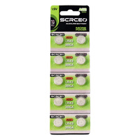 Pile bouton au zinc-manganèse 1,5 V LR43 AG12, best-seller