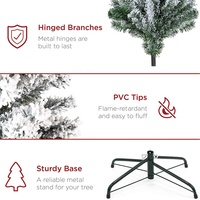 Sapin de Noël Décoratif Enneigé Blanc, Vente en Gros du Fabricant Chinois