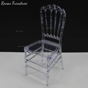 Wedding event cheap price chiavair clear chair tiffany chairs for wedding party