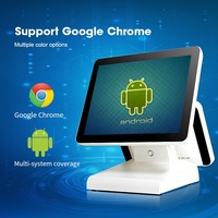 POS-система Android с 15-дюймовым емкостным сенсорным экраном, оптовый комплект POS-системы, кассовый аппарат, настольные терминалы
