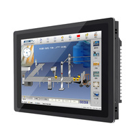 Промышленный встраиваемый панельный ПК Regitech RT-GK02 с емкостным сенсорным экраном, процессором Intel I3/I5/I7, SSD-накопителем 32ГБ-256ГБ, поддержкой Win7/8/10/Linux