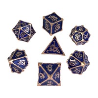 Ensemble de dés personnalisés avec logo d'usine pour les jeux de rôle Dungeons and Dragons, pour les jeux de société DND