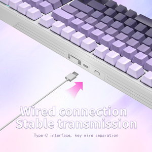 ZIFRIEND ZT99 TLK Custom Keyboard Kit Hotswap <b>Wireless</b> USB Gasket RGB Backlit Gaming Mechanical <b>PC</b> Laptop Wholesale Custom Hotsw - Product Image 4