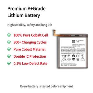 Batterie Premium 4500mAh EB-BS711ABY pour <span class=keywords><strong>Samsung</strong></span> Galaxy S23 FE S711 S711B S711W, batterie de remplacement, prise <span class=keywords><strong>en</strong></span> charge du logo personnalisé - Product Image 2
