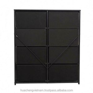 Wholesale Supplier Modern Living Room Fabric <b>Cabinets</b> Freestanding Durable Stainless Steel MDF Panel Pine Various Color Dresser - Product Image 5