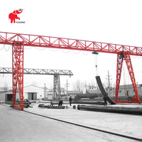 Produsen Cina Remote Control bunga berdiri 1 Ton 2 Ton 3 Ton 5 Ton 10 Ton 16 Ton tunggal Girder Truss Gantry Crane