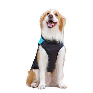 핫 세일 애완동물 의류 가을 겨울 야외 방수 강아지 두꺼운 따뜻한 면 친환경 조끼 중형 대형 사이즈 - Product Image 5