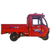 Tricycle électrique robuste à 3 roues, caisse ouverte, 1500W, pour le transport de marchandises agricoles