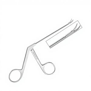 Poinçon circulaire STAMMBERGER |   Manuel |   Courbe droite à gauche |   Coupe de 1,5 mm |   Longueur de travail de 6 pouces |   Instrument chirurgical ORL | - Product Image 1